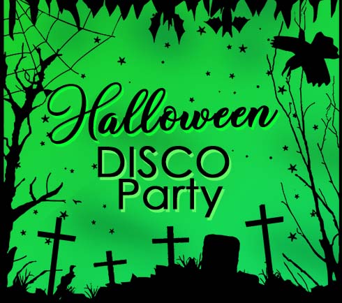 Halloween Disco Party Night Halloween Disco Party